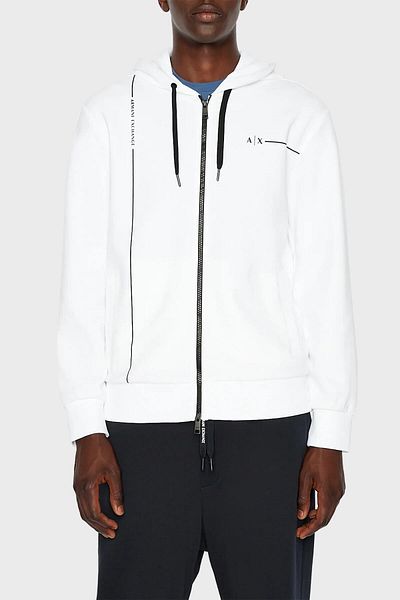 Armani Exchange Cotton Regular Fit Hooded Sweat Men's Sweat 3rzmbb Zjcaz 1100