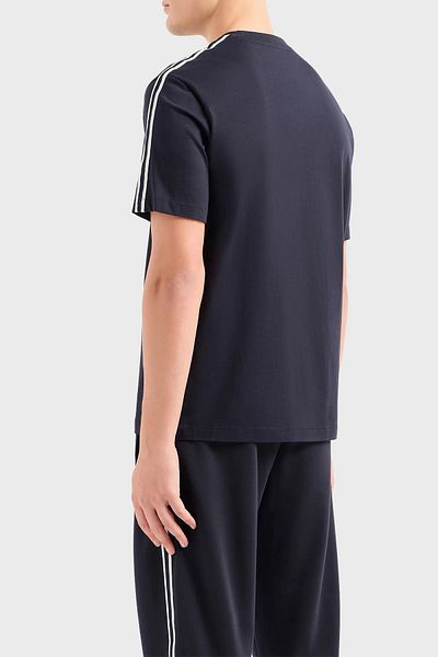 Armani Exchange Βαμβακερό μπλουζάκι με κανονική εφαρμογή ανδρικό μπλουζάκι με λαιμόκοψη 8NZTSG ZJ9AZ 1510
