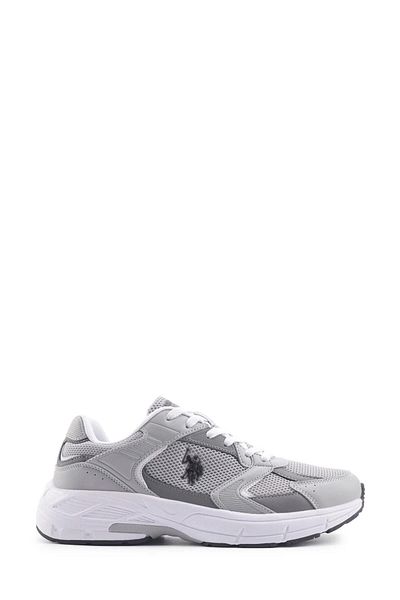 U.S. Polo Assn. FELIX 4FX negru-gri pantofi de sport pentru bărbați-gri-negru