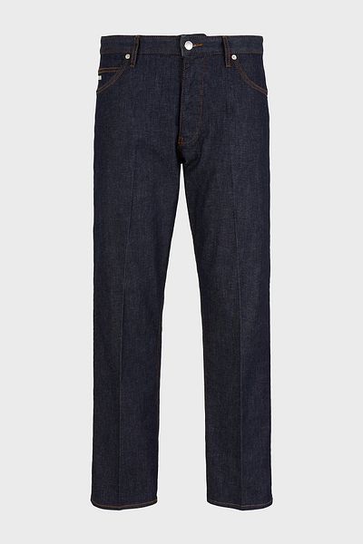 Emporio Armani J69 Blugi largi cu talie joasă pentru bărbați PANTALONI DENIM 3D1J69 1D11Z 0941