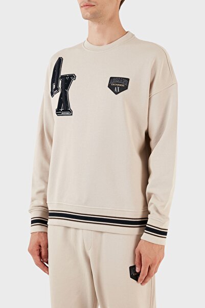 Armani Exchange Pamuklu Regular Fit Bisiklet Yaka Sweat Erkek SWEAT 6RZMJE ZJDPZ 1934