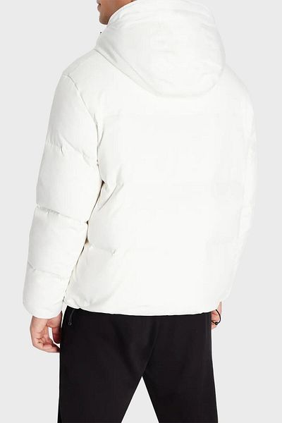 Armani Exchange Hooded Two-Way Zippered Regular Fit Coat Men's COAT 6RZB03 ZNICZ 1116