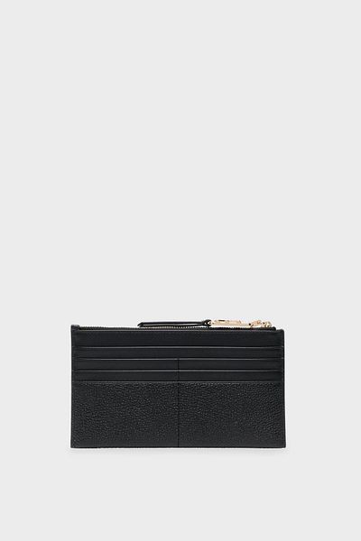 Michael Kors Leather Card Holder with Logo - 34F3G8ED7L001 Model