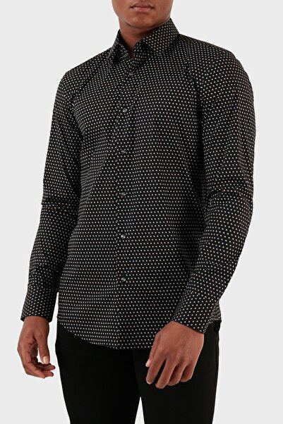 BOSS Desenli Pamuklu Slim Fit Gömlek Erkek GÖMLEK 50502608 260