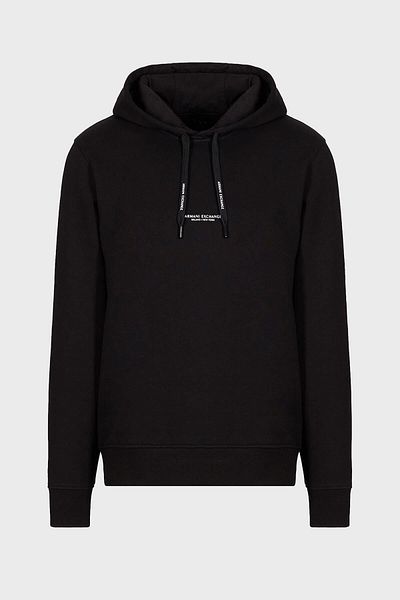Armani Exchange Βαμβακερή κουκούλα κανονική εφαρμογή Ανδρικός ιδρώτας 8nzm94 Zjkrz 1200