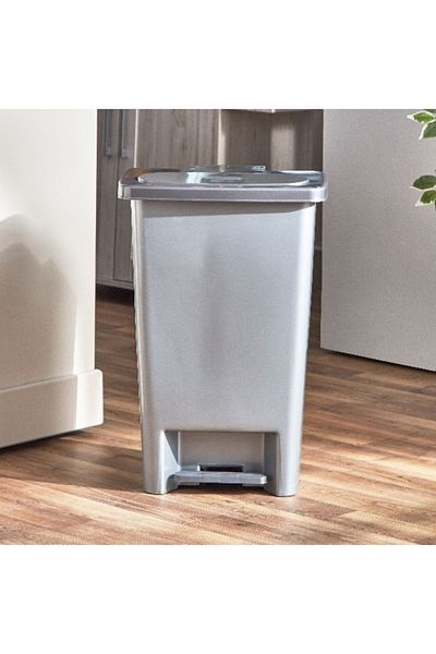 Cosmoplast سلة المهملات بدواسة نولان - 50 لتر
