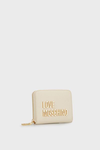 Love Moschino Zippered Logo Wallet - WALLET JC5613PP1LKD0110
