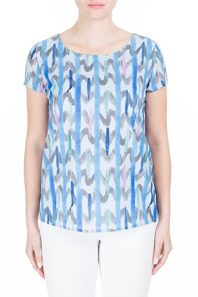 Emporio Armani Bluză albastră de damă 3H2K84 2N4Iz F702