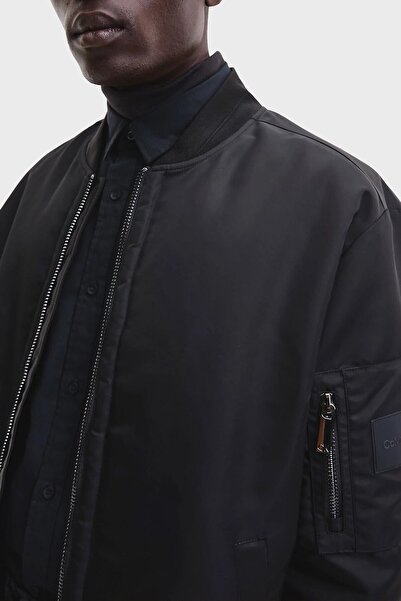 Calvin Klein Relaxed Fit College Collar Bomber Coat Men's Coat K10k109907 Beh 1