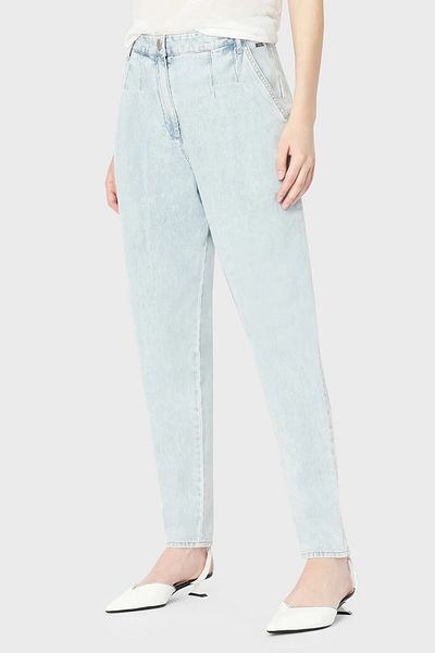 Armani Exchange بنطلون قطن بقصة ضيقة 3RYP62 Y1NZZ 05GX
