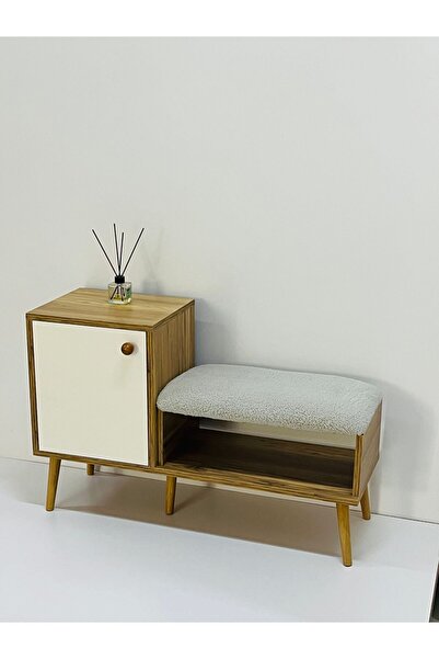 Kare V Üçgen Kapı Önü Bench Ayakkabılık