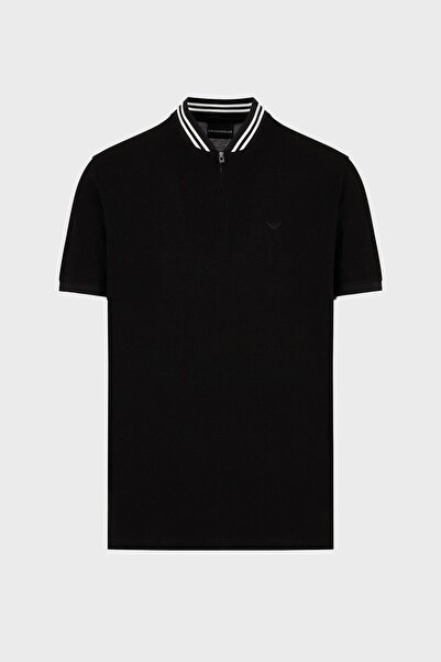 Emporio Armani تي شيرت رجالي بياقة بولو - قطن، مقاس عادي 3D1FM7 1JTKZ 0999