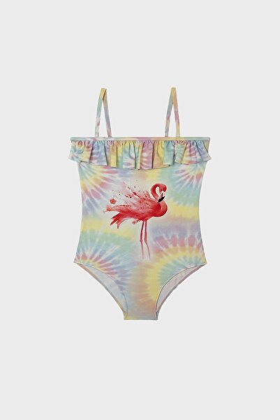 SLIPSTOP Κοριτσίστικο μαγιό Daphne Rope Strap Ruffle