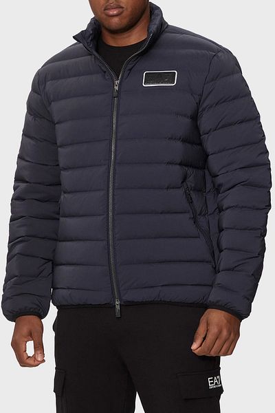 EA7 Men's Puffer Jacket - 100% Down, Padded, PNHAZ 1562