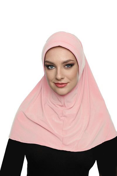 fidan bone Takmatik Plain Powder Ready Turban Hijab Pool Bonnet Κάλυμμα προσευχής