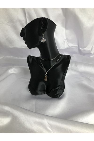 3desen Black Decorative Mannequin - 20 Cm Jewelry