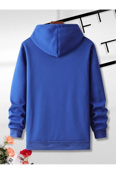 EYAX MODA 4'lü Paket Kapüşonlu Sweatshirt Unisex