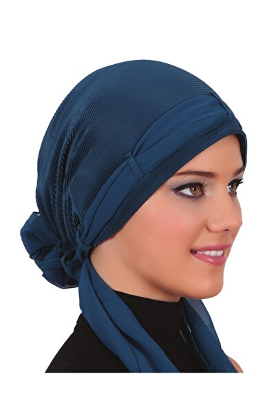 fidan bone طية وشاح الظهر الشيفون لؤلؤة زهرة التبعي البنزين جاهزة وشاح الحجاب بونيه