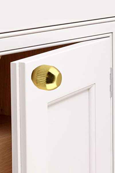 Badem10 Κουμπί ριγέ μεταλλική λαβή χρυσό Έπιπλα κουζίνας Συρτάρι Ντουλάπα Ντουλάπα Λαβή Λαβή