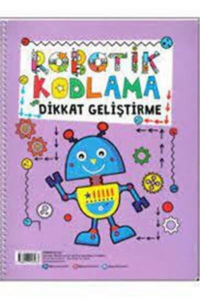 Pembe Patikler Yayınları Okul Öncesi Etkinlik Kitabı + Robotik Kodlama Tek Kitap