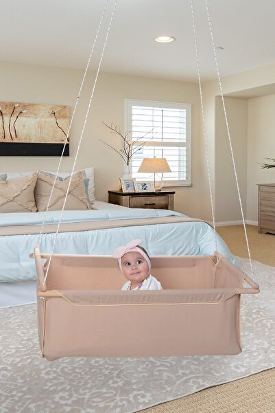 Bundeba Sally Kahverengi Bebek Çocuk Salıncağı Hamak Beşik