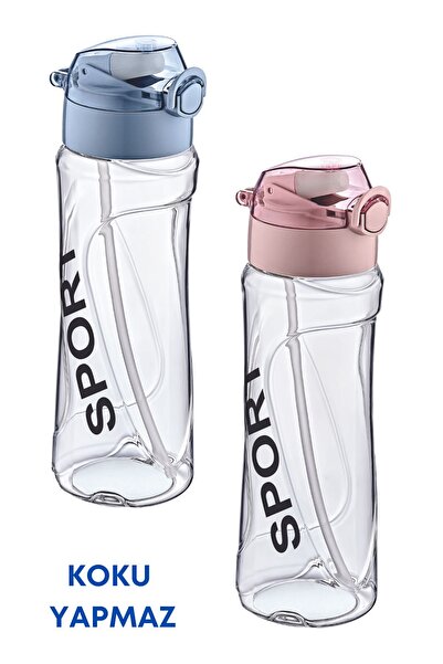 grimorlife 700 ml Polycarbonate Sports and School Water Bottle with Sippy - Leak Proof, No Smell