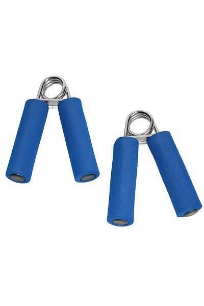 Bundera 2 Pieces Hand Spring with Sponge Single Hand Wrist Finger Forearm Muscle Building Exercise Training Device