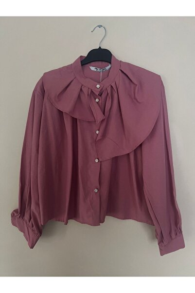 Zübeyde Sayın Etek Üstü Poplin Gömlek