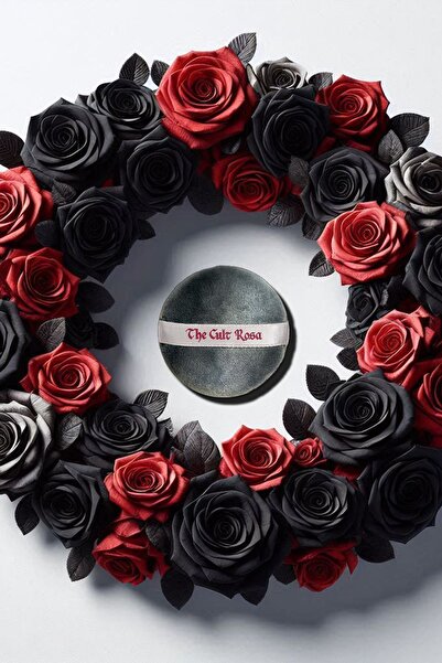 The Cult Rosa Tiara "Silver" - Ouroboros - Kadife Puf - Toz Ürün Uygulama Apa...