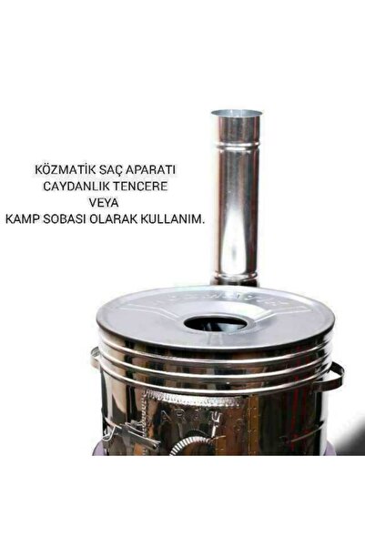 Ys YARAMIŞ Set Güveç Mangal Toprak Tandır Gözleme Yufka Ekmek Saçlı Soba Mangal Çay Tencere Aparatı Izgaralı