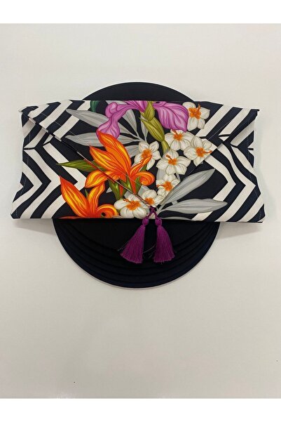 NATURAL HOME Colorful Black Lily Runner Supla Set - Stylish and Functional Set