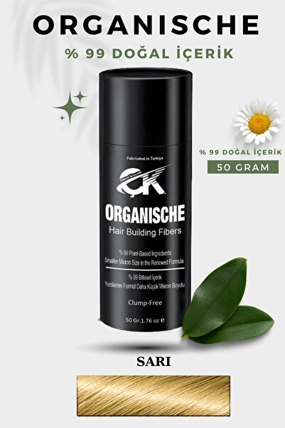 Organische 50 Gram Saç Dolgunlaştırıcı Topik . % 99 Bitkisel İçerik. Yeni Nes...