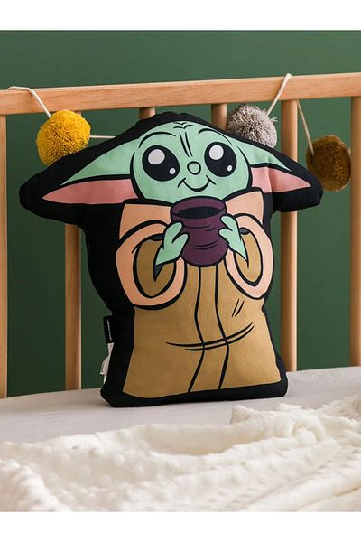 LC Waikiki Lcw Home 34 Cm Star Wars Printed Rabbit Baby Plush Filled Throw Pillow