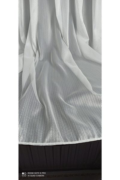 Taç Rüyaper Diamond Tulle Curtain Sparse Pleat