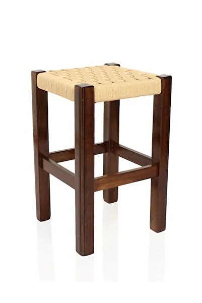 DEMİRCİ CİVATA VE HIRDAVAT Ahşap Hasır Örgü Tabure 40'lık