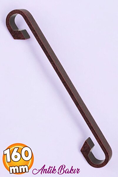 Badem10 160 MM - 16 CM Set de mânere și pârghii pentru dulapuri de bucătărie, din cupru antic, pentru mobilier de pian