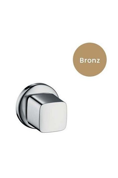 Hansgrohe E Built-in Stop Valve Surface Mounted Bronze31677140
