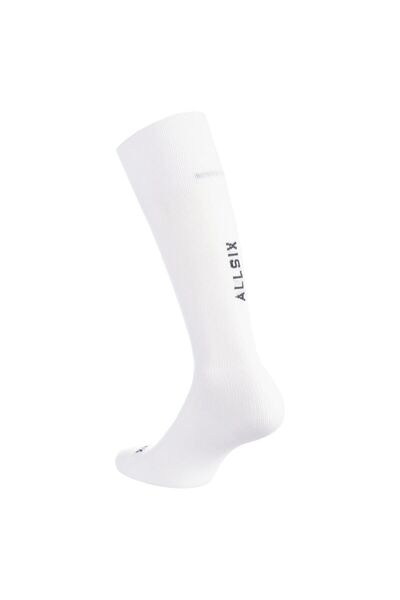 Decathlon Allsix Volleyball Socks - Long Socks - White - Vsk500
