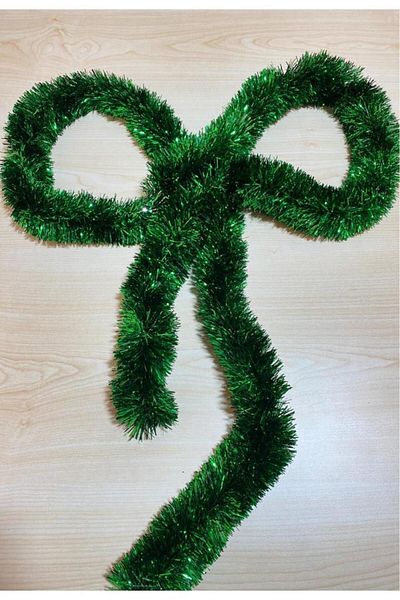 BeySüS Στολίδι Πρωτοχρονιάτικο Πεύκο Glitter 2 M Κόκκινο Μπλε Πράσινο Σετ 3 τεμ