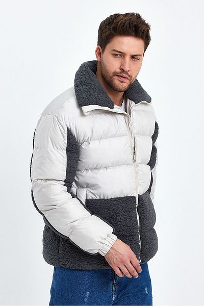 Weyeze Stand Collar Puffer Jacket Af-K50638Prm
