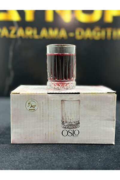 KAVEH Ateş Shop Oslo 6-Piece Coffee Glass