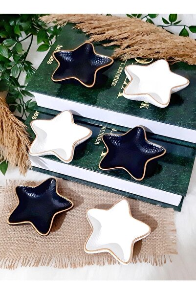 Genel Markalar Kahve Yanı Yıldız Sunumluk/lokumluk/çerezlik 6-adet