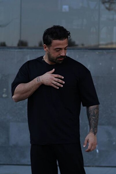 Tarzsokak Tricou cu gât rotund pentru bărbați, de vară - Detaliu brodat