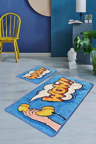 Chilai Home Bath Rug, Closet Set and Djt Bathroom Set