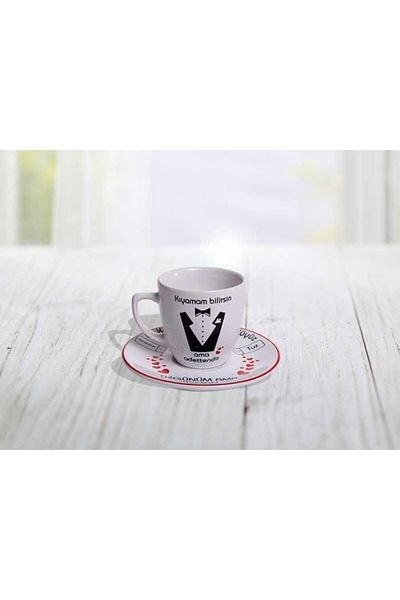 Keramika Magic 2 Piece Coffee Cup Set I Can't Quit You