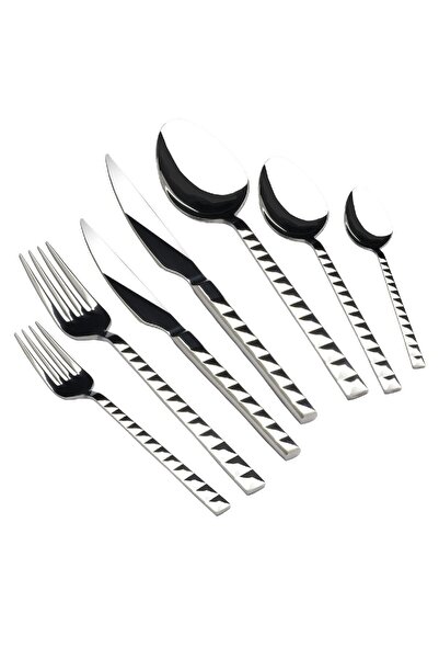 Hira 90 piece Fork Spoon Knife Set with box hira pyramid
