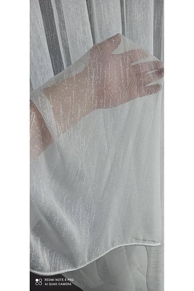 Taç Slub Tulle Curtain 1/3 (SIK) Pleat