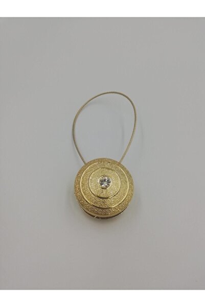 ABB Încuietoare pentru perdea din tul cu magnet de culoare galbenă