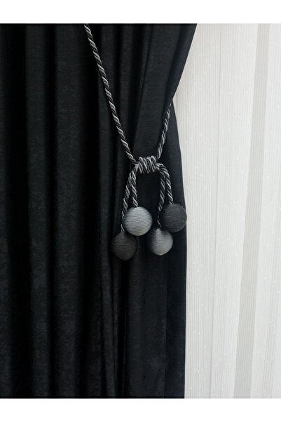 wolfling Modern Sarım 4 Toplu Braçol Kornişe Takmatik Ipli Tavan Perde Aksesu...