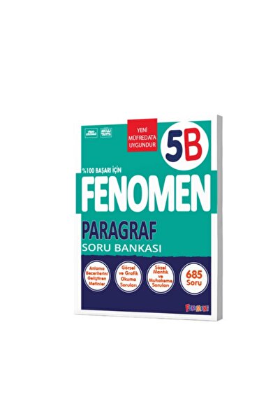 Fenomen Yayıncılık fenomen yayınları 5.sınıf 2025 yeni müfredat paragraf b so...